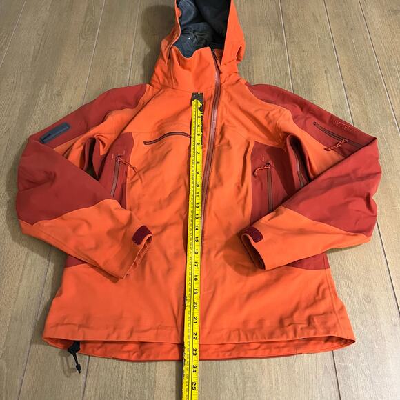 Arc’teryx Women’s M Ski Shell Jacket RECCO Avalanche Orange Hooded Snow - Picture 4 of 16